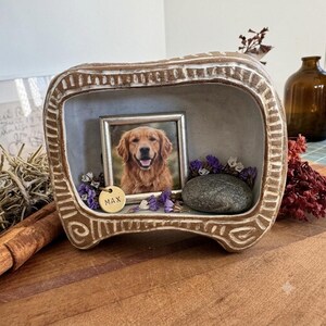Handmade Ceramic Trinket Shelf | Mini Altar Display Shelf