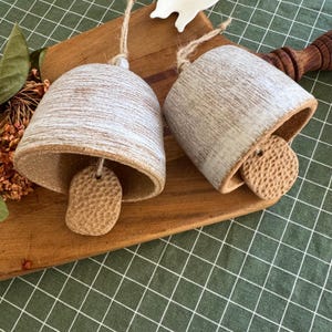 Handmade Ceramic Hanging Bells