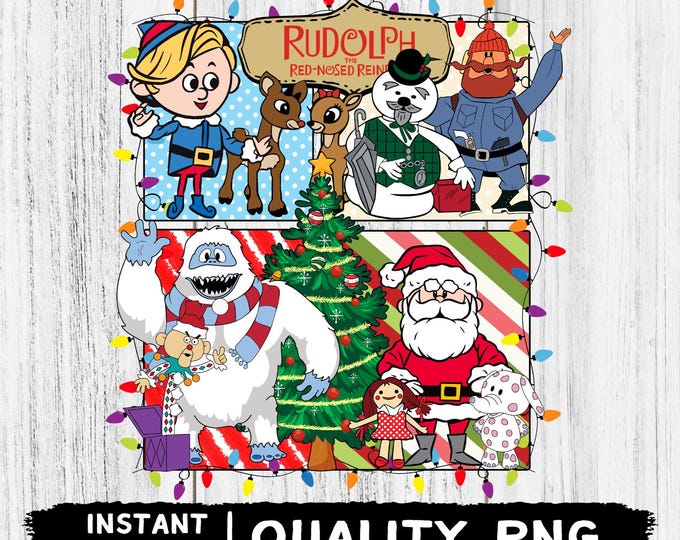 Rudolph the Red-nosed Reindeer Christmas Png, Rudolph Png, Merry ...