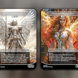 Angel Tribal Set B 10 Cards Set Comes with 2 Bonus Cards MTG Proxy Cards Premium Quality image 5