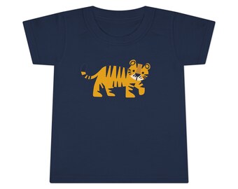 Toddler T-shirt | Infant cotton t-shirt | animals | tiger | jungle | nature | children | fun