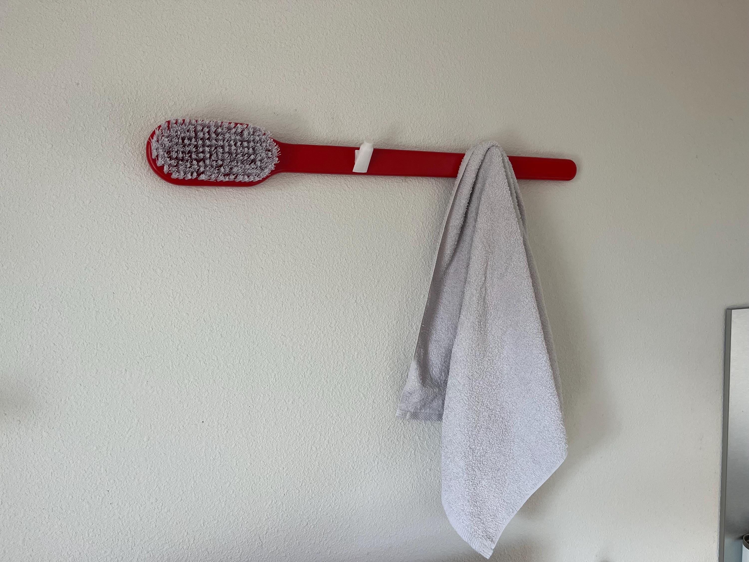 Porte Serviette Mural En Forme De Brosse À Dents
