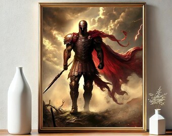 アレスの絵画ポスター | ギリシャの戦争と勇気の神 | ルネッサンス様式