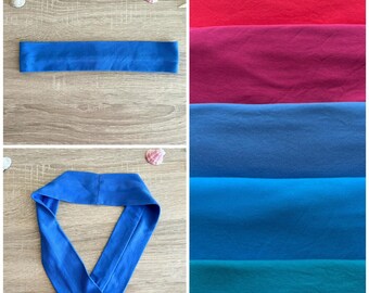 2" Skinny Stretchy Headbands | Thin Supersoft Jersey Headbands | Workout Headband | Hair Accessories