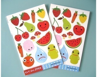 Vinyl Sticker Sheet-Set of 2