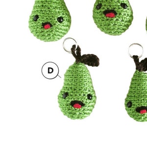 Pear Keychains - Choose your favorite one