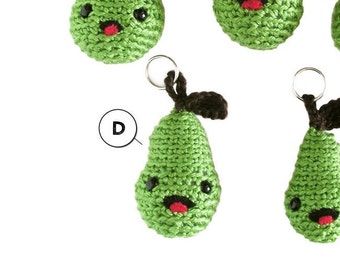 Pear Keychains - Choose your favorite one