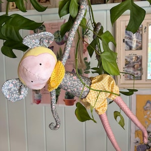 Tilda Monkey ~ Tilda&#39;s Toy Box ~ Handmade Toy ~ Children&#39;s Toy ~ Soft Toy