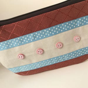 Chicago Flag Wristlet, Chicago Pride, Bracelet en tissu, Poignet iPhone