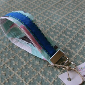 Fruit Fabric Key Chain, Wrist loop Keychain, Wristlet Key Chain