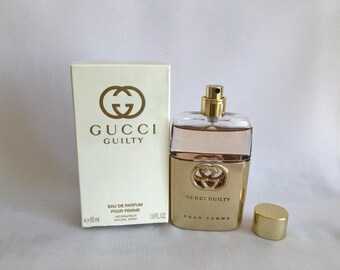 GUCCI GUILTY Eau de Parfum 50ml 箱付き8割残り！ Gucci Guilty Pour Femme Eau De Parfum, EDP, 50 Ml - Etsy