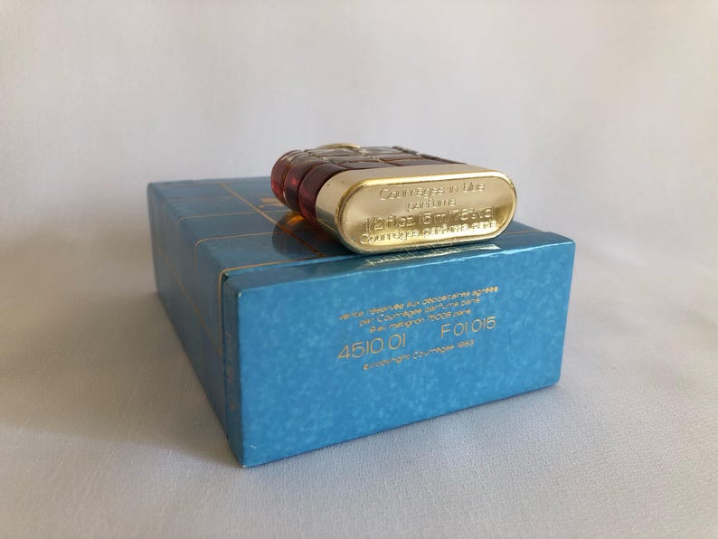Parfum Courreges Courreges in blauw, 15 ml, VINTAGE afbeelding 9
