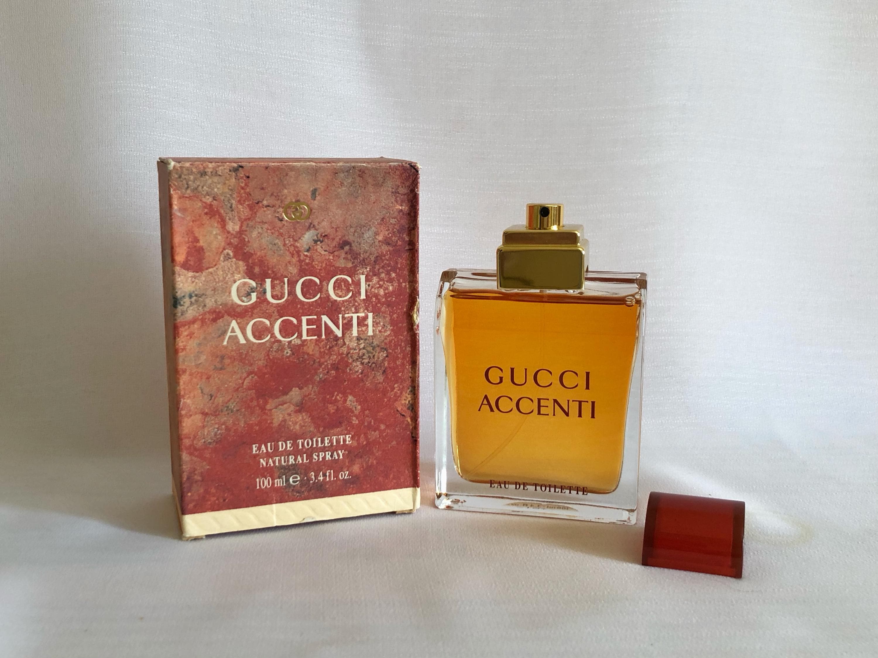 グッチ アクセント、オードトワレ、100 ml、ヴィンテージ - Etsy 日本