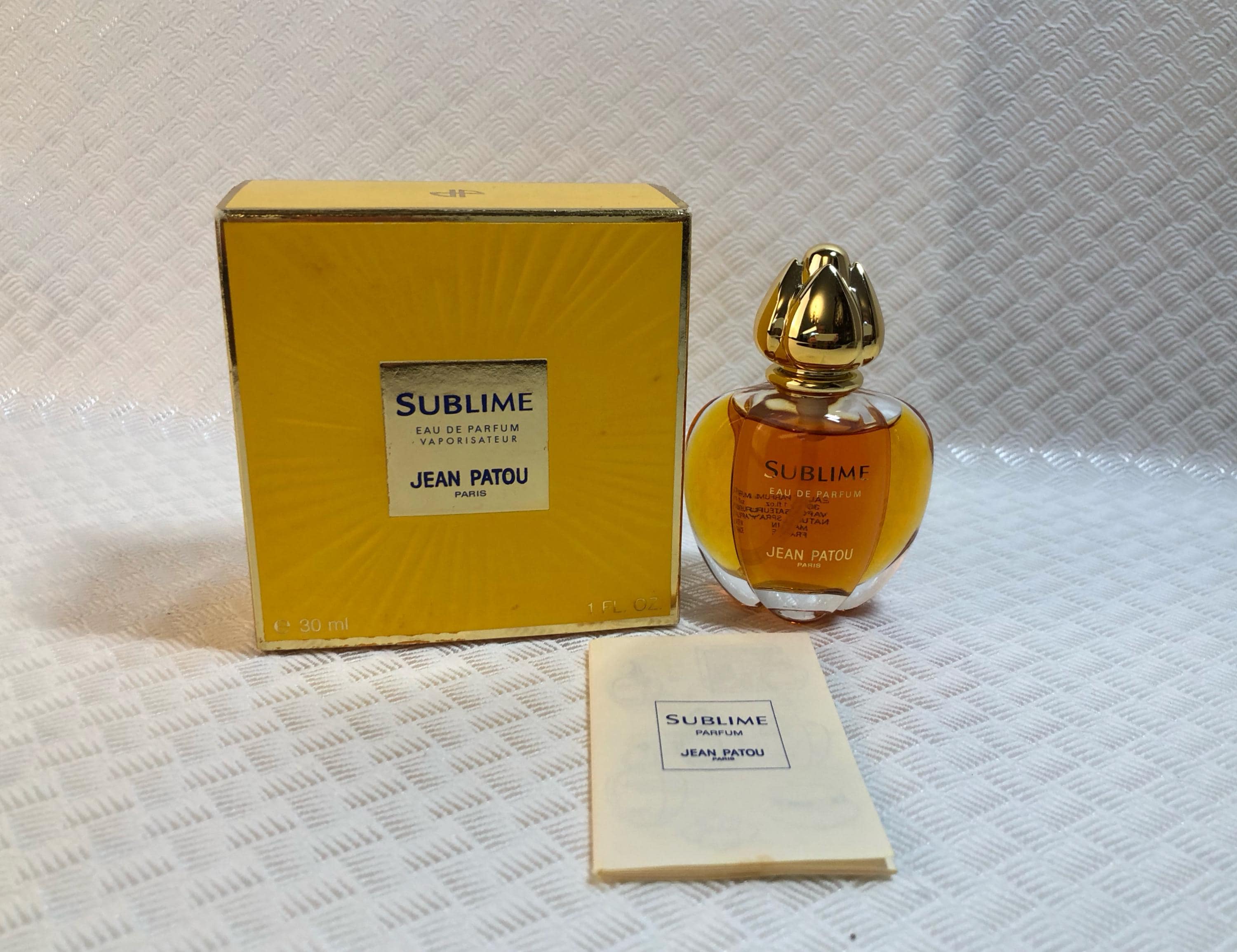 Miniature d'Eau de toilette Sublime de Jean Patou - Miniatures de parfum