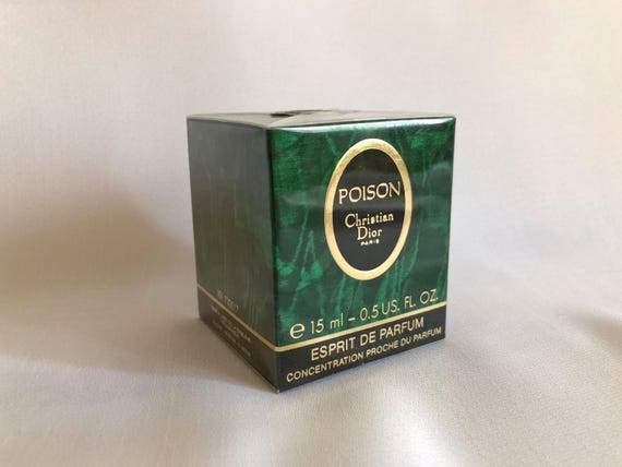 香水(女性用) Christian Dior Poison Esprit deParfum15m Christian Dior Poison, Esprit De Parfum, 15 Ml Vintage, New Sealed