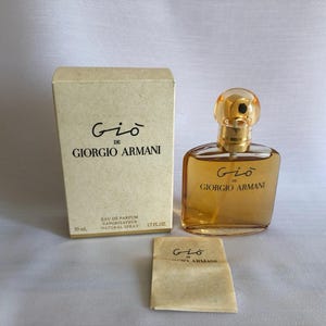 Vintage Gio Armani Fragrance - Etsy