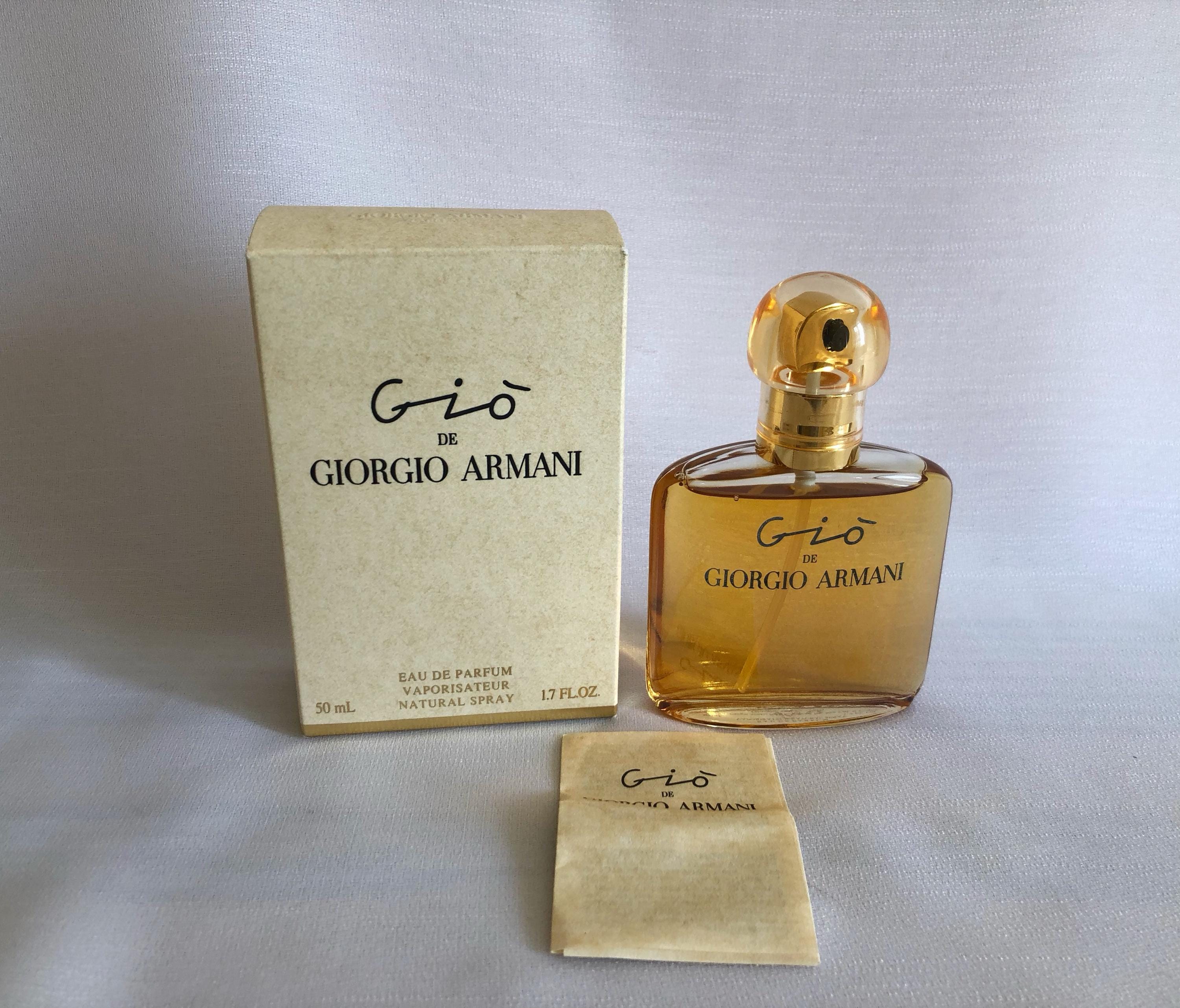 Vintage Gio Armani Fragrance - Etsy UK