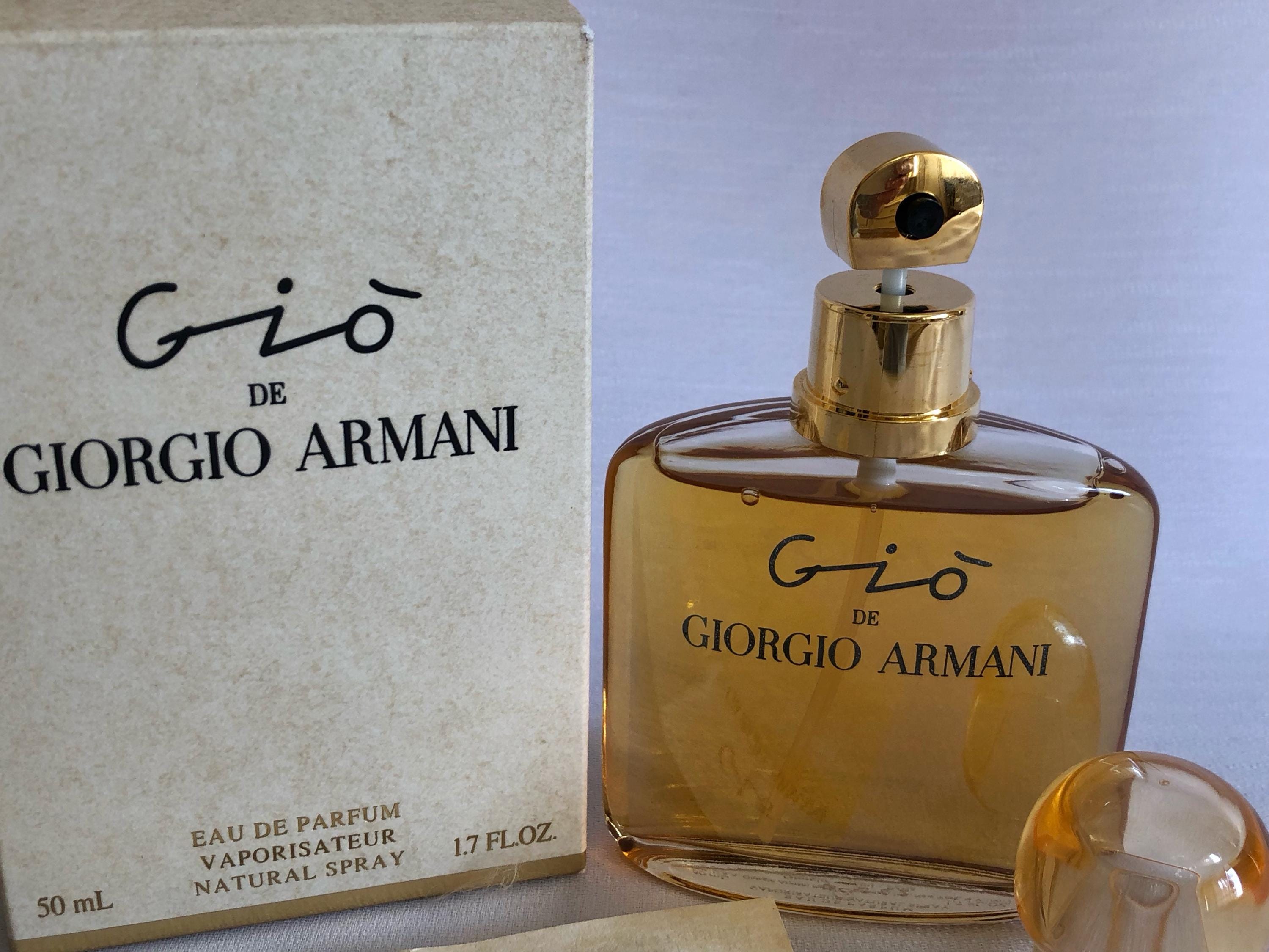 Giorgio Armani Gio, EDP, 50 Ml, VINTAGE, (1992) - Etsy