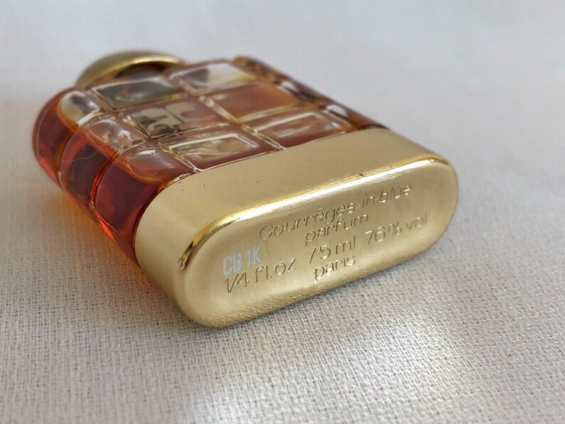 Parfum Courreges Courreges in Blau, 7,5 ml, VINTAGE Bild 5