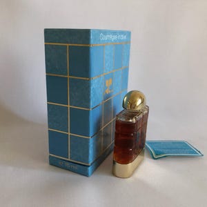 Parfum Courreges Courreges in blauw, 15 ml, VINTAGE afbeelding 7