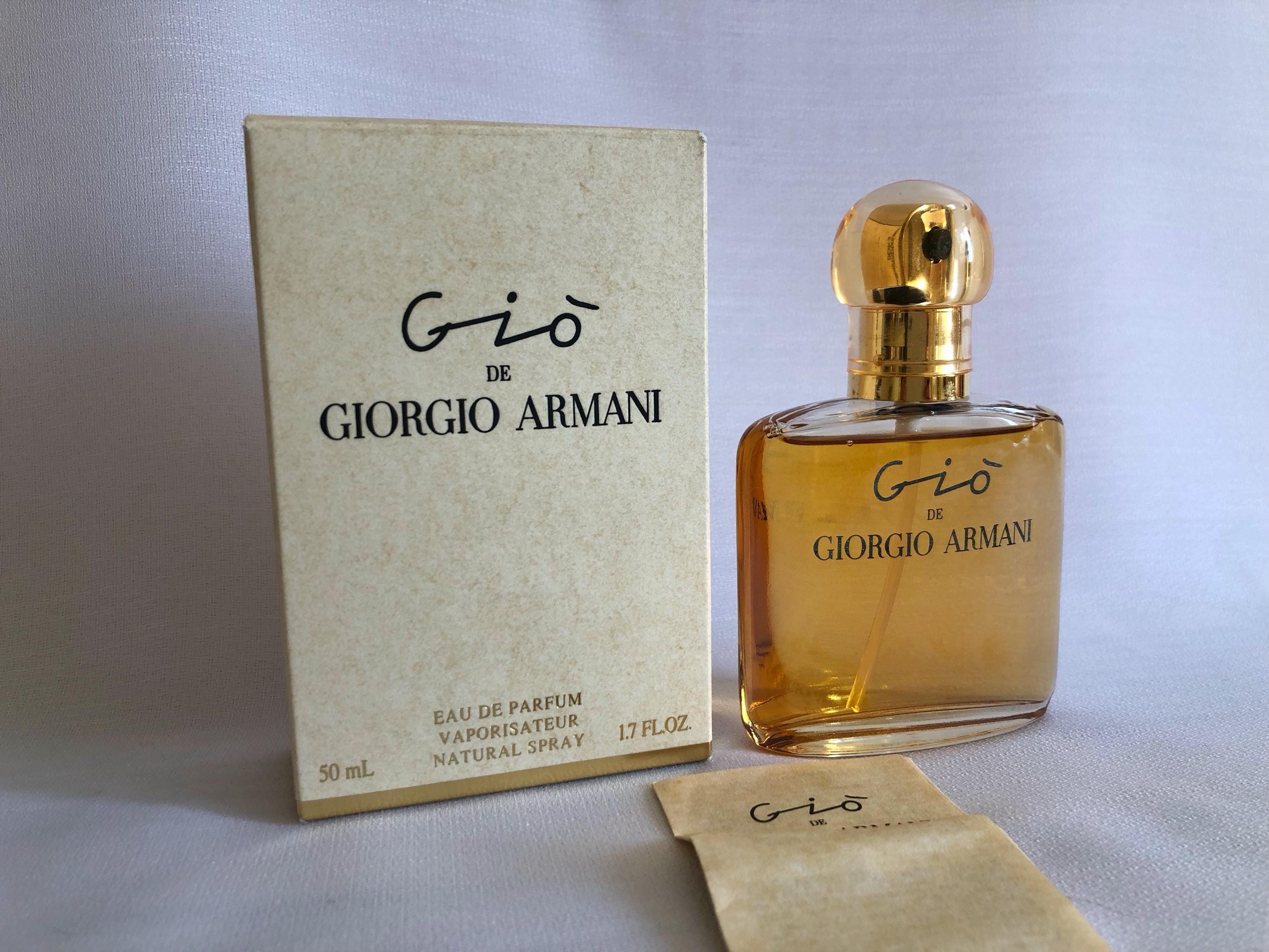 Giorgio Armani Gio, EDP, 50 Ml, VINTAGE, (1992) - Etsy