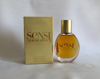 廃盤品 GIORGIO ARMANI ジョルジオアルマーニSENSI SENSI by Giorgio Armani Discontinued Vintage USED Bottle - Etsy