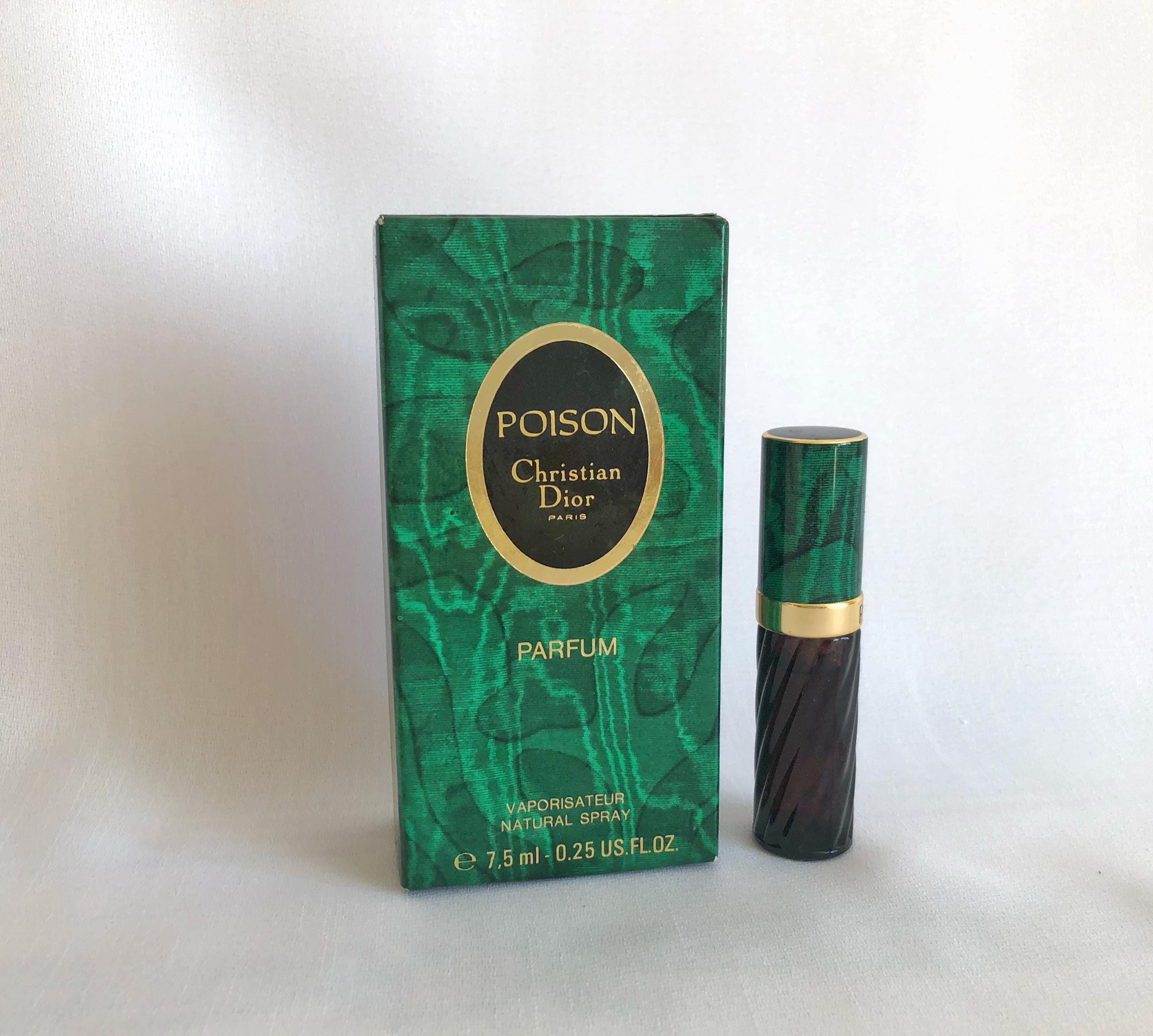 Christian Dior Poison, Parfum, 7.5 Ml Vintage - Etsy