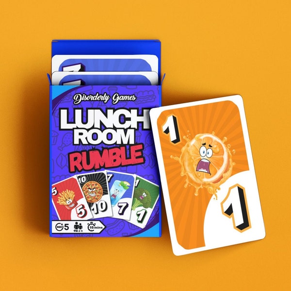 Lunch Room Rumble (Playing Card Game)
