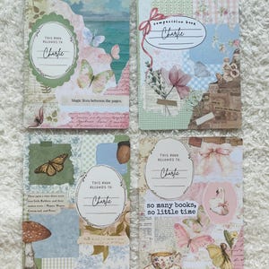 Kindle Insert Customisable Cardstock Background for Clear Case