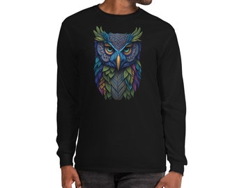 Men’s Long Sleeve Owl Shirt