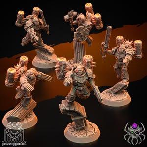 Scenic Bases for miniature wargames Scifi Gri9mdark 30mm City Ruins lots of choices and sizes