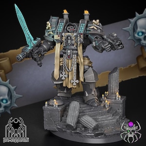 8 Legs miniatures Grimdark Demon Hunters Megerius Knight for Scifi wargames LOTS OF OPTIONS