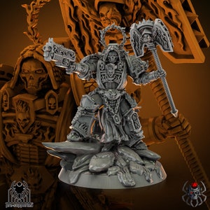 Grimdark Battle Brothers 8-pootminiaturen Flame Lizards Prelaat voor verschillende SCIFI-games zie beschrijving voor details