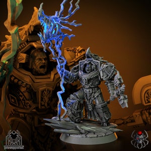 Grimdark Battle Brothers 8legs miniatures Flame Wizard/Sorcerer for various SCIFI games see description for details