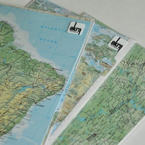 Papier pour carte, mariage, décorations à faire soi-même, mariage sur le thème du voyage, 15 grandes feuilles, toutes assorties