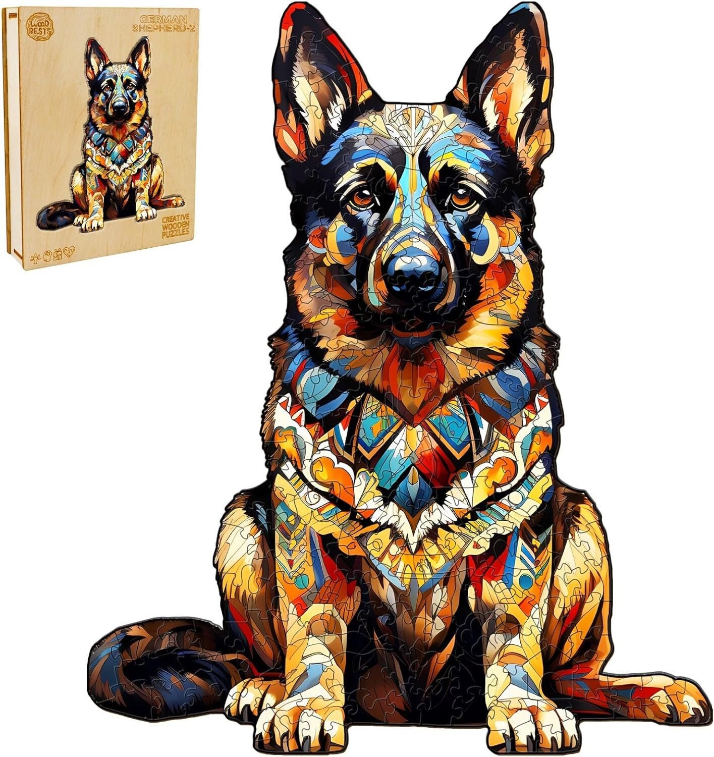 German Shepherd Puzzle Etsy Canada