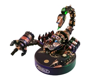 ROKR Emperor Scorpion 3D Puzzle Robotime DIY Mechanical Model Kit Plastic Model KIt Handcraft Gift Home Decoration