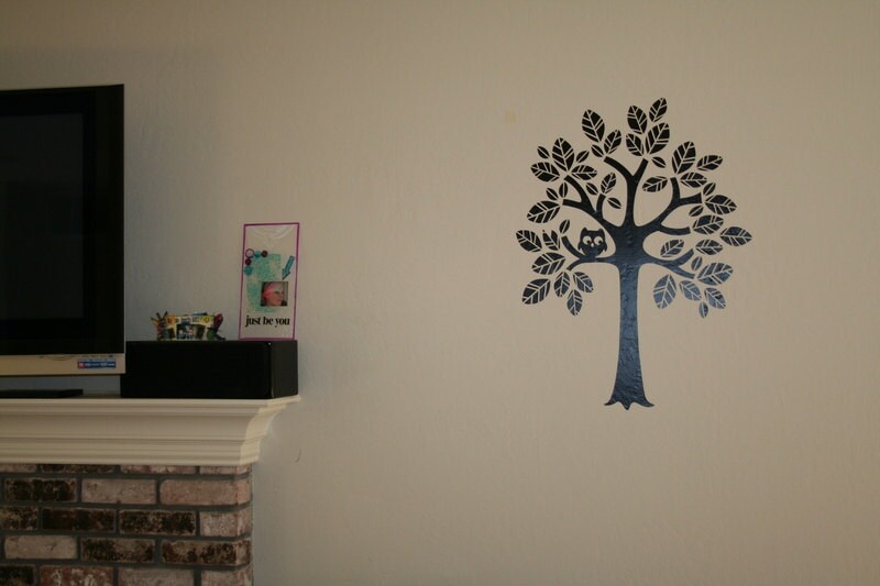 Tree Vinyl Wall Decal Size SMALL Tree Wall Decal Tree Art Etsy