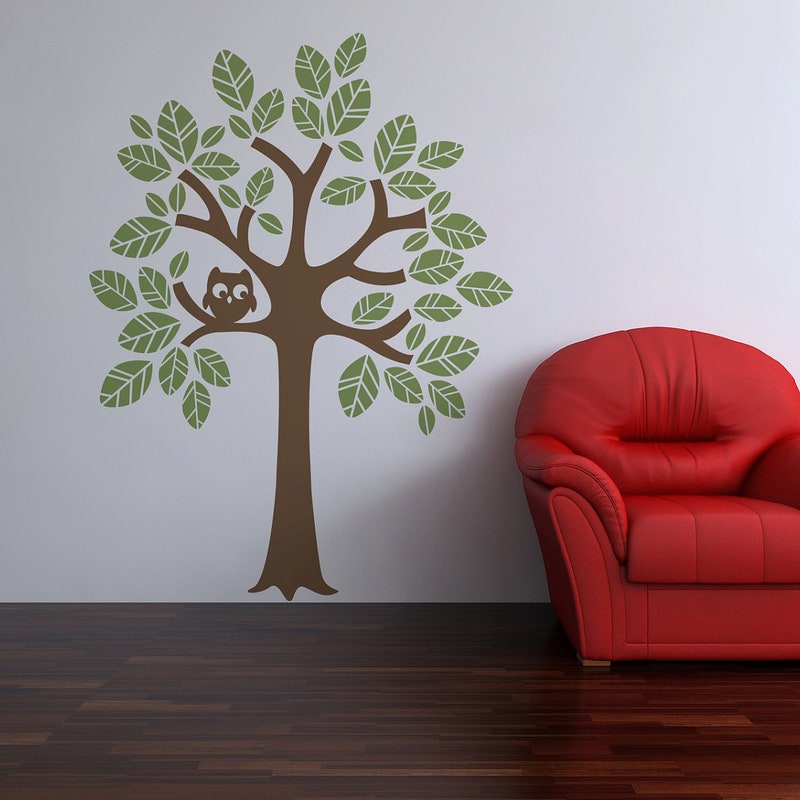 Tree Vinyl Wall - Etsy