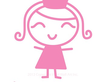 Princess on Board Vinyl Car Decal - Car Decal, Laptop Sticker, Window Decal, Personalized Decal,