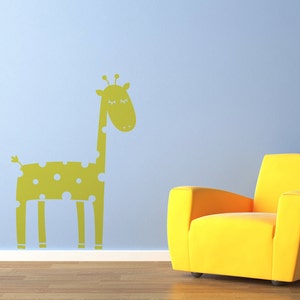 Giraffe Decal Sticker by Vinyl Wall Art
