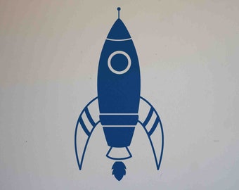 Space Ship Vinyl Decal X-LARGE