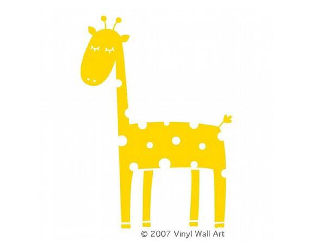 Vinyl Giraffe Wall Decal XXLARGE Etsy