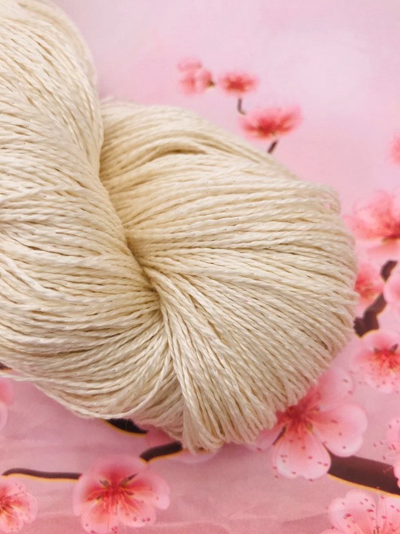 LACE Silk Bamboo Yarn Lace Silk Bamboo Gossamer Undyed Yarn Etsy