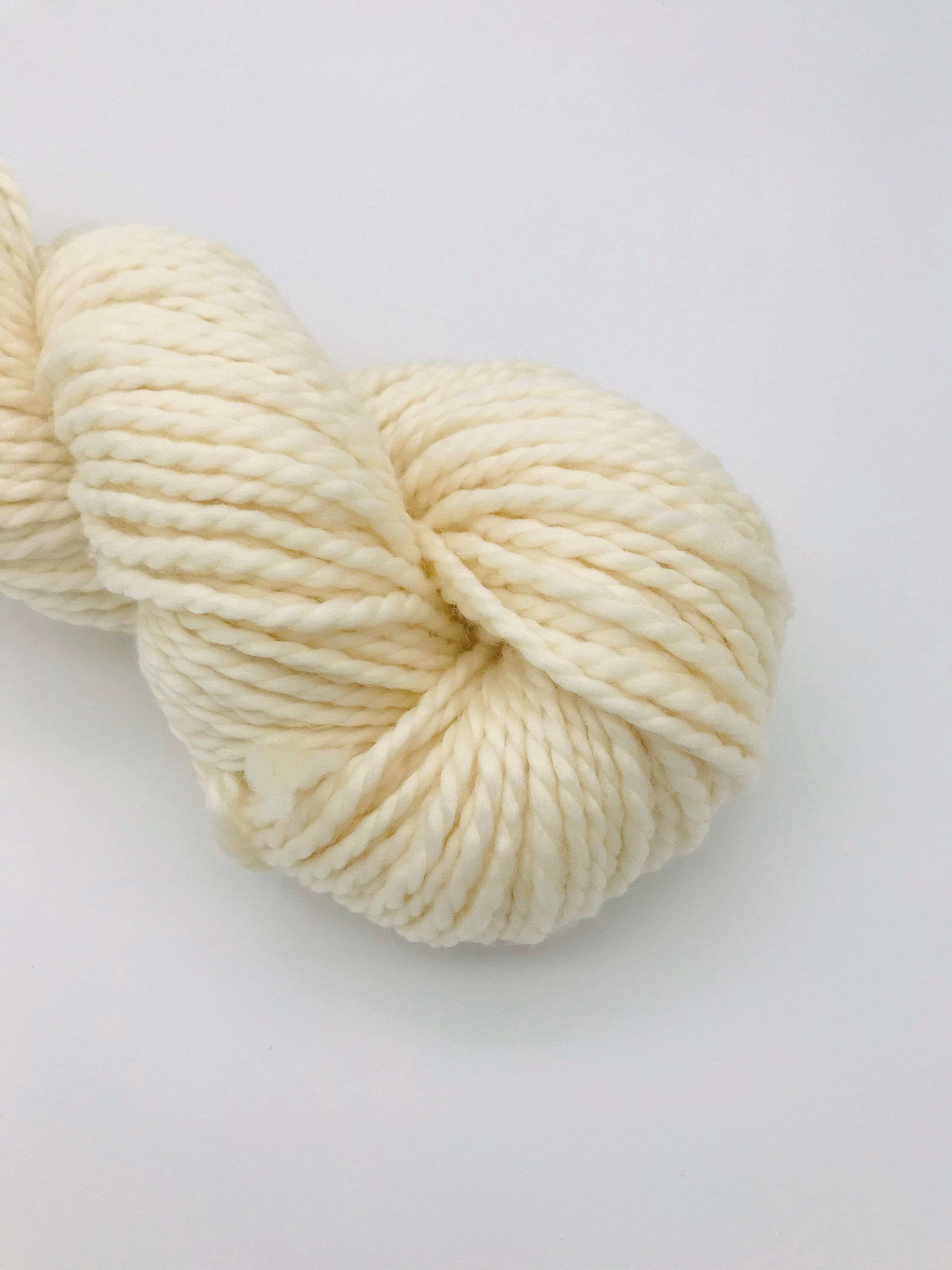 BULKY Merino Wool Undyed Yarn Natural Super Chunky Bare Yarn Etsy