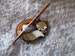 Fox Shawl Pin, Handmade Inlaid Abalone Shell Fox Shawl Pin Brooch, Wood Shell Sweater & Shawl Closure 