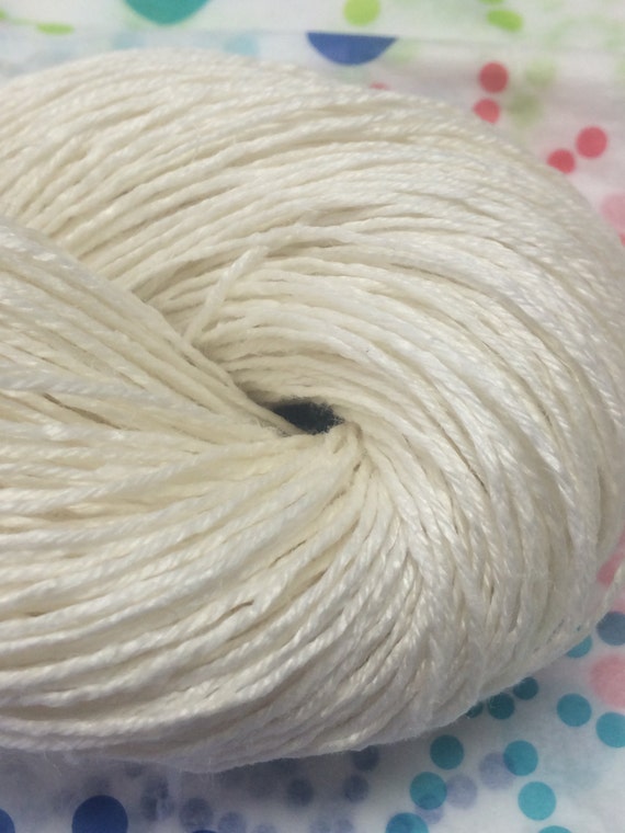 100/% linen yarn undyed 2ply fingering 100gms