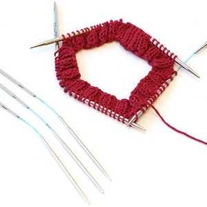 Addi Sock Knitting CraSyTrio, Flexi Flips rondbreinaalden, FlexiFlips, set van 3 breinaalden