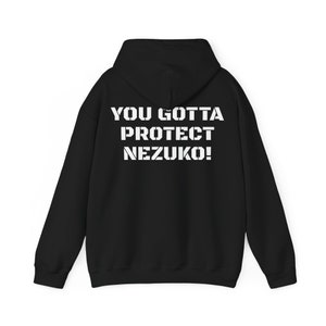 Kamado Tanjiro custom Anime Unisex Heavy Blend™ Hooded Sweatshirt. Demon Slayer. Anime . Shogun zdjęcie 10