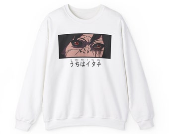 Itachi Uchiha Custom Unisex Heavy Blend™ Crewneck Sweatshirt.Naruto. Anime. Shogun